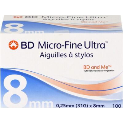BD MICRO-FINE ULTRA Pen-Nadeln 0,25x8 mm 100 St PZN03865605