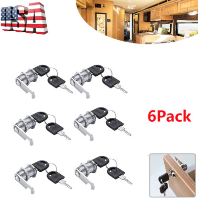 6Universal Craftsman Tool Box Lock Chest Key Storage Truck Safe Cylinder Cabinet