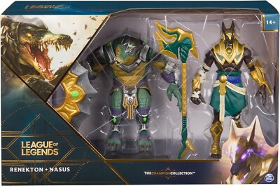 League of Legends, 2-Pack, Official Nasus and Renekton Collectible