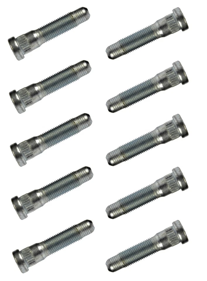 10 Wheel Lug Stud Front and/or Rear for Cadillac CHEVROLET GMC Hummer M14-1.50 - Image 2 of 3