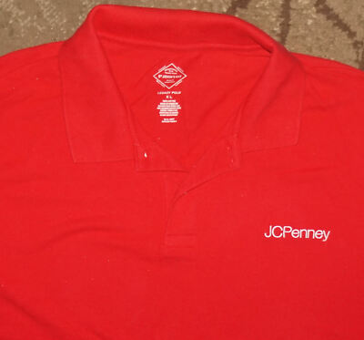JC PENNEY EMPLOYEE WORK UNIFORM S/S 