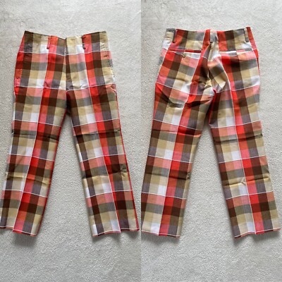 Junya Watanabe Comme Des Garcons Vintage Check Pants AD2004