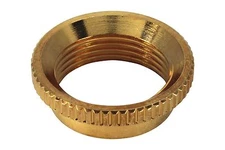 Gold Deep Nut for Switchcraft 3-way toggle switch fits Gibson guitars