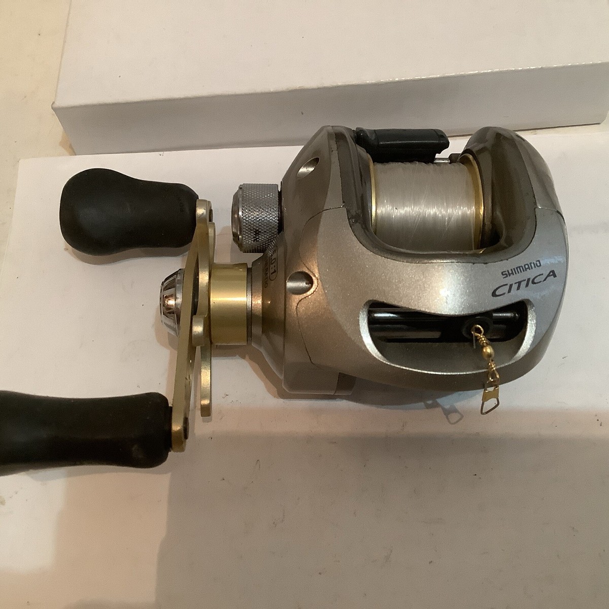 Moulinets De Pêche Shimano Moulinet De Pêche Shimano Citica 200 DPV Baitcaster - Roulements Scellés, Kit Complet Moulinets De Pêche Shimano Pour Pêche Au Lancer