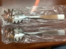 (2) Yamazaki Stainless Steel Bolo Pasta Scoop FREE SHIPPING