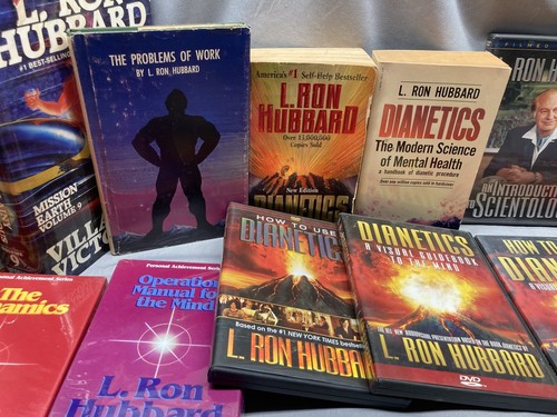 Hubbard, L. Ron Scientology Books, DVD’s, Cassettes, Mission Earth, 21 + - Picture 3 of 17