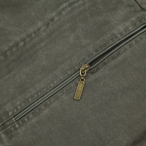 Men Waistcoat Vest Denim Outdoor Gilet Jacket Hiking Fish Pocket Utility Top New - Picture 8 of 13