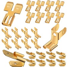 Chair Terminal Quick Disconnect Adapter Connectors Double Spade Kit 24 PCS