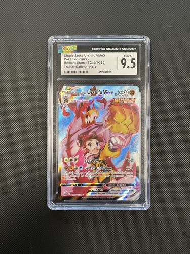 Single Strike Urshifu VMAX graded CGC 9.5 for sale on eBay