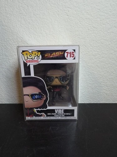Funko Pop Vibe #715 The Flash Cisco Ramon Vaulted Rare New In Protector