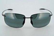 Maui Jim Breakwall 422-02 Sunglasses Rimless Polarized Lenses Lightweight 127