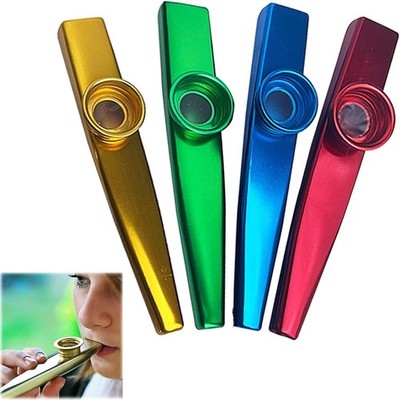6 Stück Kazoo Instrument, Kazoos, Kazoo Metall, Geeignet Für Kinder, Erwachsene