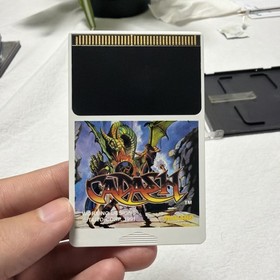 Cadash TurboGrafx 16 1991 CIC Hu Manual Sleeve Card Tested Original