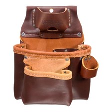 2 Pouch Pro Tool Bag with Tape Holder - 10 Pockets & Tool Holders - Made in USA