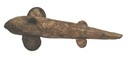 Fine Early Metal Fin Wood Carved Fishing Decoy, Working Fish Decoy Folk Art! — photo 2