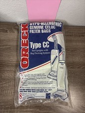 Pack of 8 Oreck XL Type CC Vacuum Cleaner Bags CCPK8DW