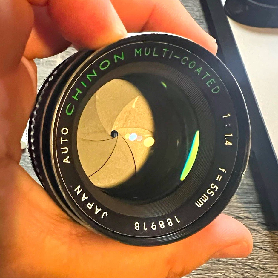 Chinon M42 Camera Lenses 55mm Focal for sale | eBay