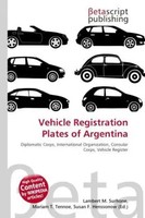 Lambert M. Surhone (U. A.) | Vehicle Registration Plates Of Argentina | Buch