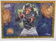 2025 Topps Cosmic Chrome Coby Mayo #STN-6 Stars in the Night Gold /50 RC Orioles