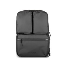17-Inch Black Coated Polyester Travel Laptop Backpack Bag for School or Work