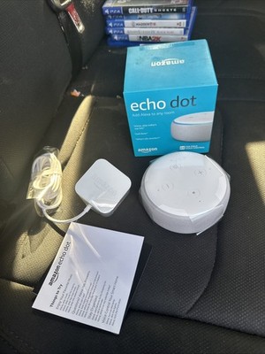 Amazon Echo Dot (3rd Generation) Smart Speaker with Alexa - White