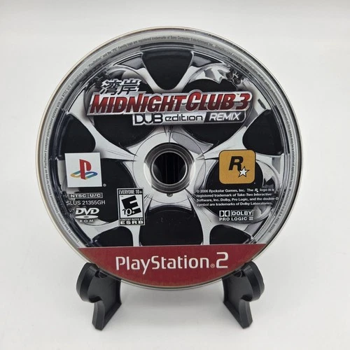 Midnight Club 3 Dub Edition Remix (Sony PlayStation 2 PS2) Disc Only VG