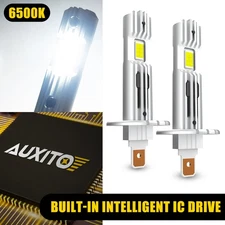 2x H1 LED Headlight Bulbs Conversion Kit High Low Beam 110W 6500K Super White AA