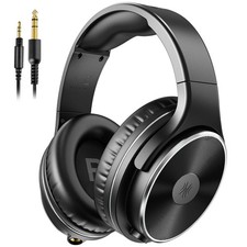 Wired Over-Ear Headphones with Noise Isolation for Studio Mixing  Recording