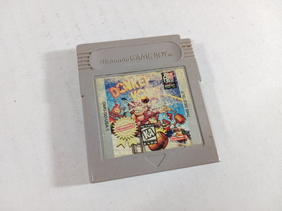 Donkey Kong Nintendo Game Boy, 1994 Tested Authentic Pins Cleaned Saves