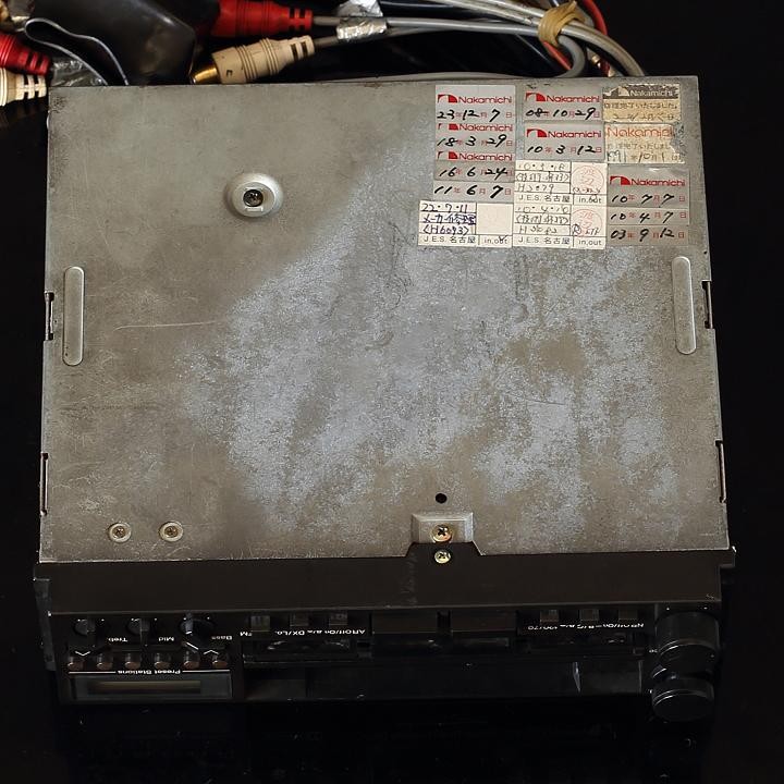 Rare Vintage Nakamichi TD-500 Mobile Tuner Cassette Deck Tested