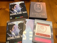 DEMOLITION MAN Blu-ray Arrow Limited Edition Newly Restored  60 Page Book Box