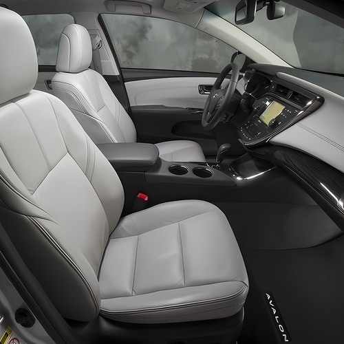 Fits Toyota Avalon 2013-2018 Center Black Console Lid Armrest Cover Leather - Picture 10 of 10