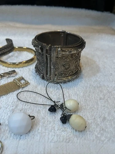 Vintage to Contemporary Costume Jewelry Lot Rings Earings Necklace