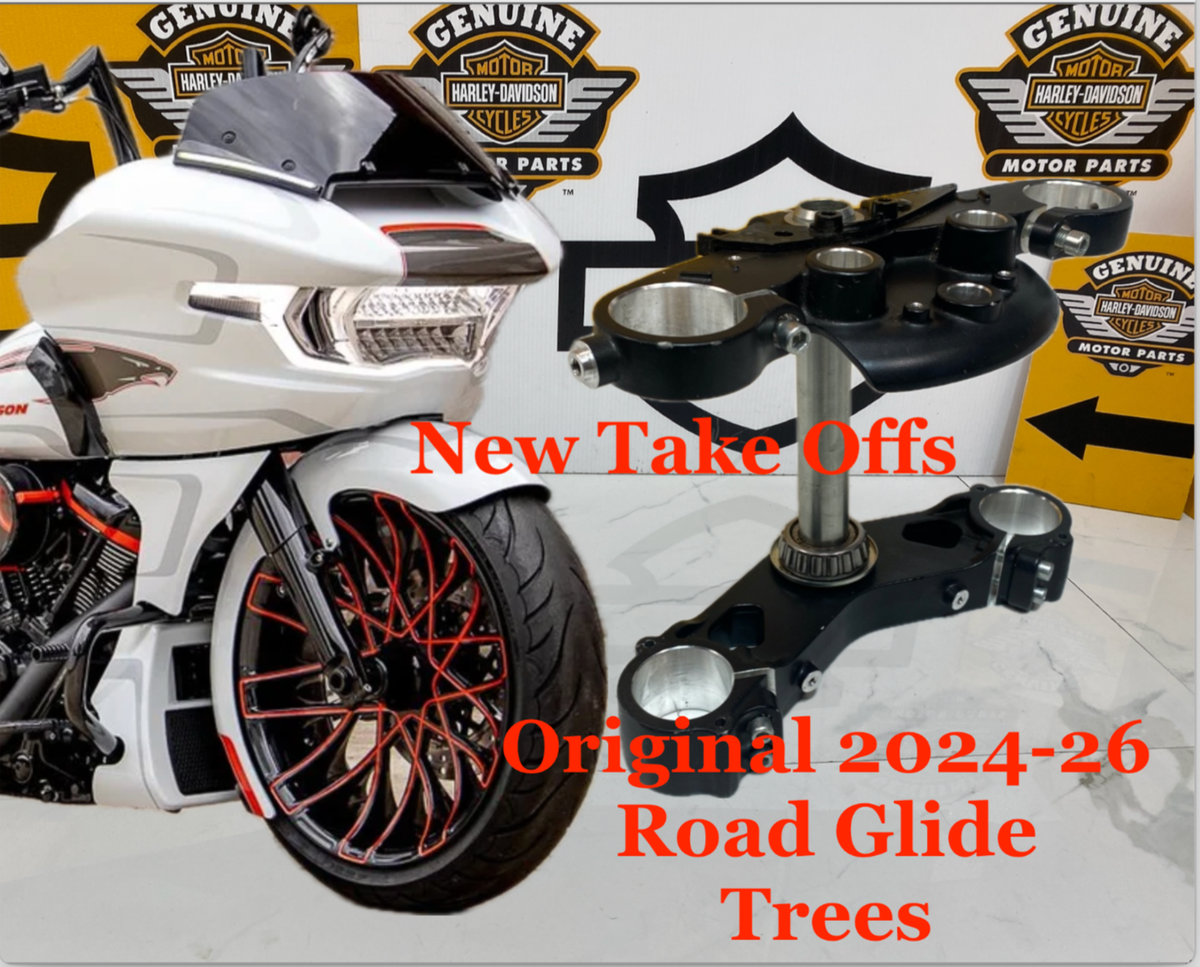 パーツ FP3 Harley-Davidson OEM 2024-2026 Harley FLTRX 49mm Front End Triple Trees Touring