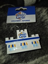 White Castle Christmas ornament- NEW