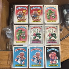Garbage Pail Kids Series 1 Lot Of 9  GPK Original  