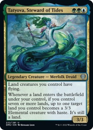 Tatyova, Steward of Tides - Dominaria United #222 Uncommon MTG
