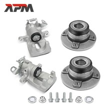 2x Bremssattel + 2x Radnabe Hinterachse für Opel Corsa C X01 Tigra Twintop X04