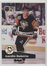 1991-92 Pro Set French Gordie Roberts #458 0q3