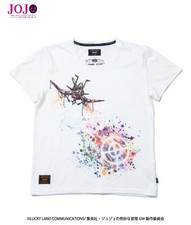 glamb x JOJO Narancia Gilga Aerosmith Stand T-Shirt White Size M New