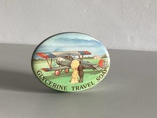 ANCIENNE BOITE SAVON GLYCÉRINE TRAVELLING SOAP NEWTON ABBOT DAVON