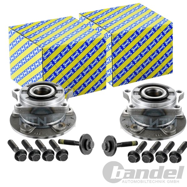 2X SNR RADLAGER-SATZ Hinten Passend FÜR Volvo XC90 Links+Rechts-image