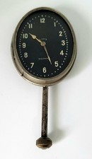 Vintage Antique Waltham 8 Day Automobile Car Clock Dash Mount C.1927 - Sb9
