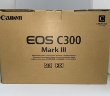 Canon EOS C300 Mark III Cinema Camera (EF-Mount, Body Only) 4K 120p - 274 Hours