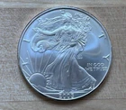 2005 Uncirculated American Silver Eagle 1 Oz .999 Fine Silver
