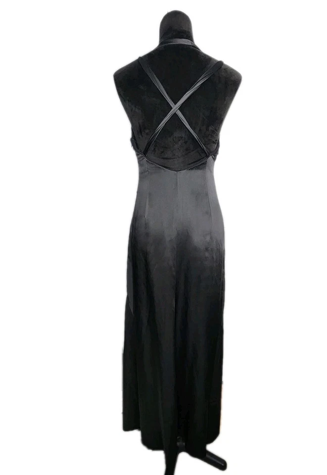 Armani Collezioni Negro Vestido Formal Vestido de Cóctel Formal Talla 6 Usado en Excelente Condición Foto 3 de 4