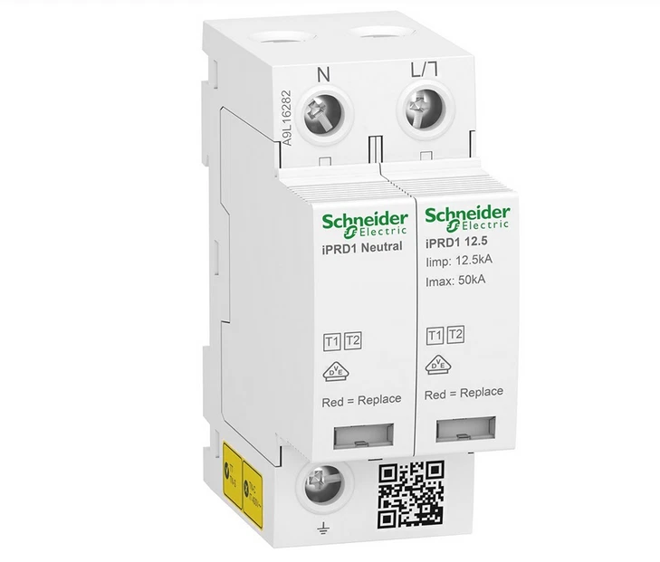 Parafoudre Acti9 Schneider Electric - 12,5 r - 1 P+N - iPRF1 - Photo 1/1