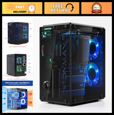 Dual NVMe M.2 SSD PCIe Case for Raspberry Pi 5 NAS RAID 0/1, PWM Cooler  RGB Fa