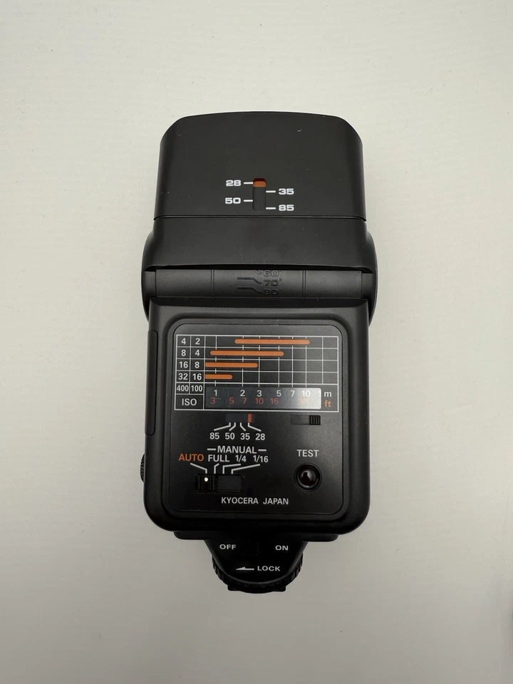 [NEAR MINT w/Case] Contax TLA 280 Shoe Mount Flash For Contax SLR From JAPAN #J7 - Image 4 of 4