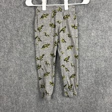 Pubulic Record Boy Jogger Size 6 / L Grey Dinosaur Print